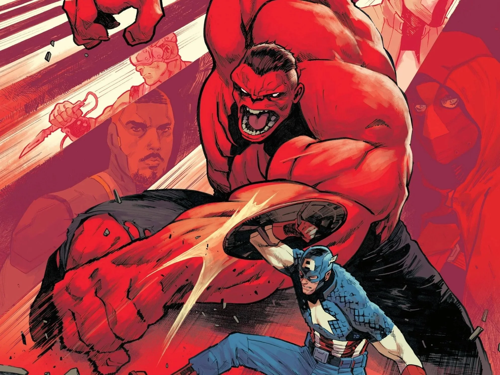 REVIEW: Latveria Faces Crossroads and the Red Hulk Alike in Captain America #7