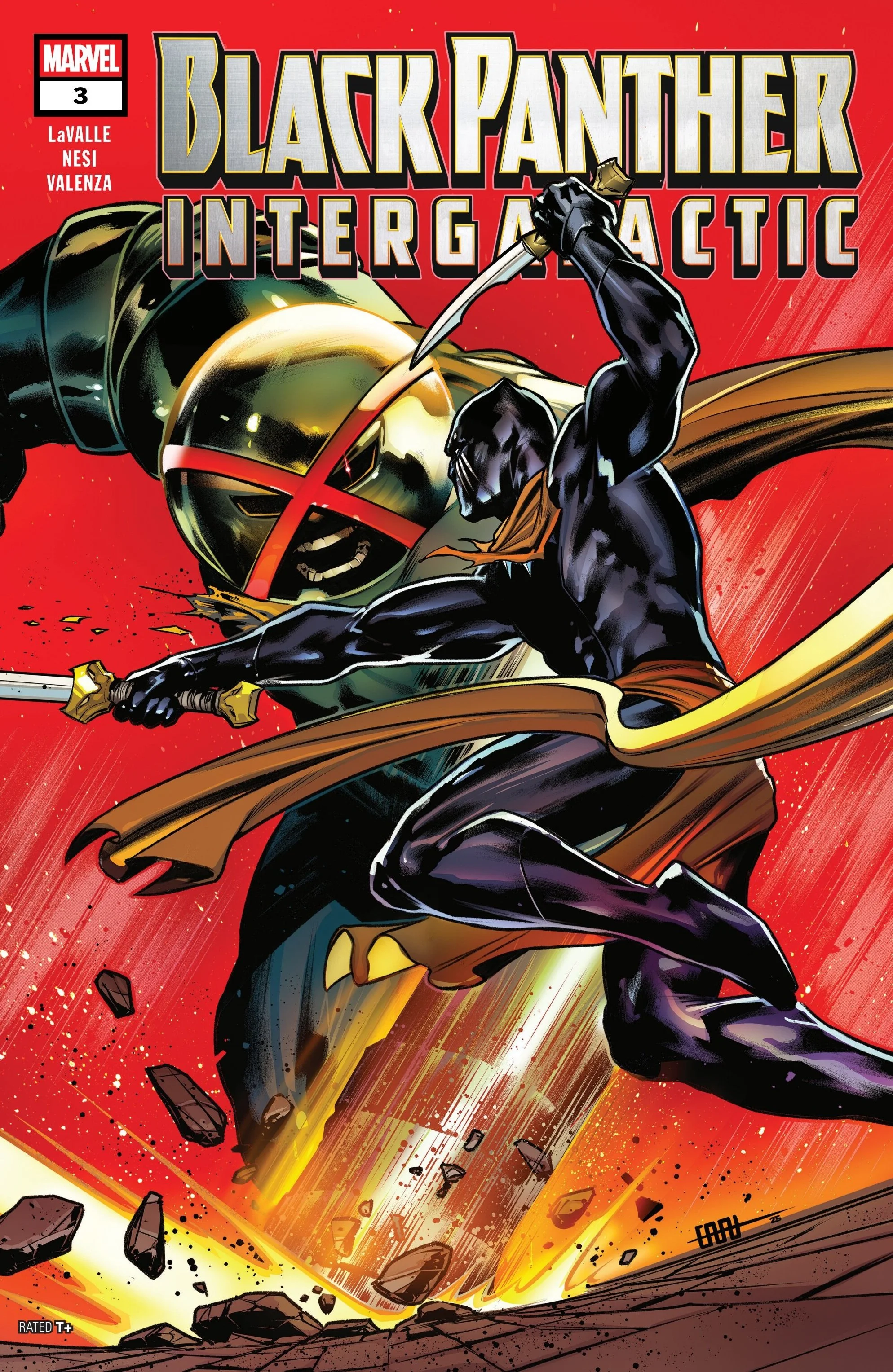 REVIEW: I'm the Jaguarnaut, B**h! Black Panther Intergalactic #3 Pits the King Against a Planet-Sized Portion of Clone Clownery