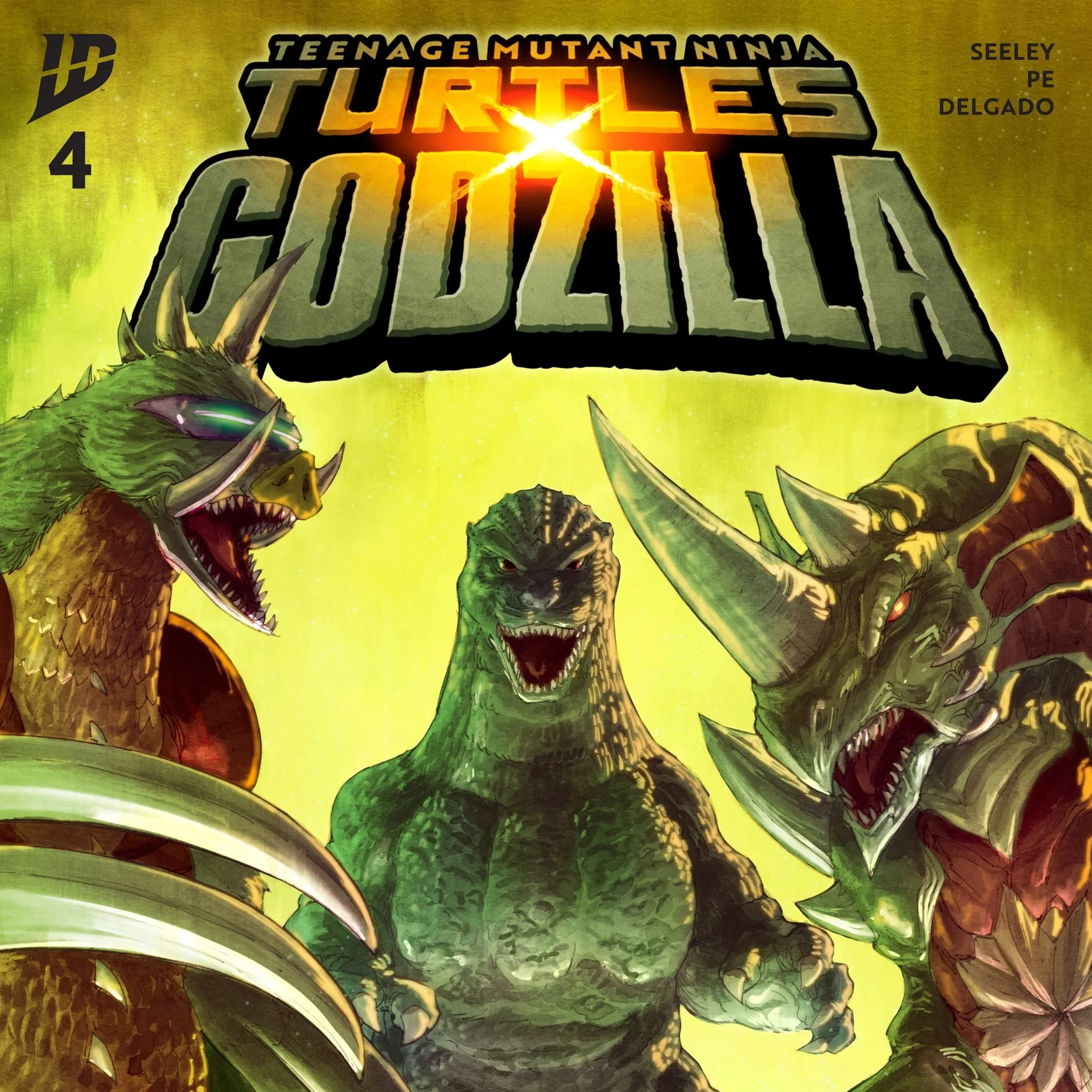 REVIEW: Kaiju in a Half-Shell! In Teenage Mutant Ninja Turtles x Godzilla #4