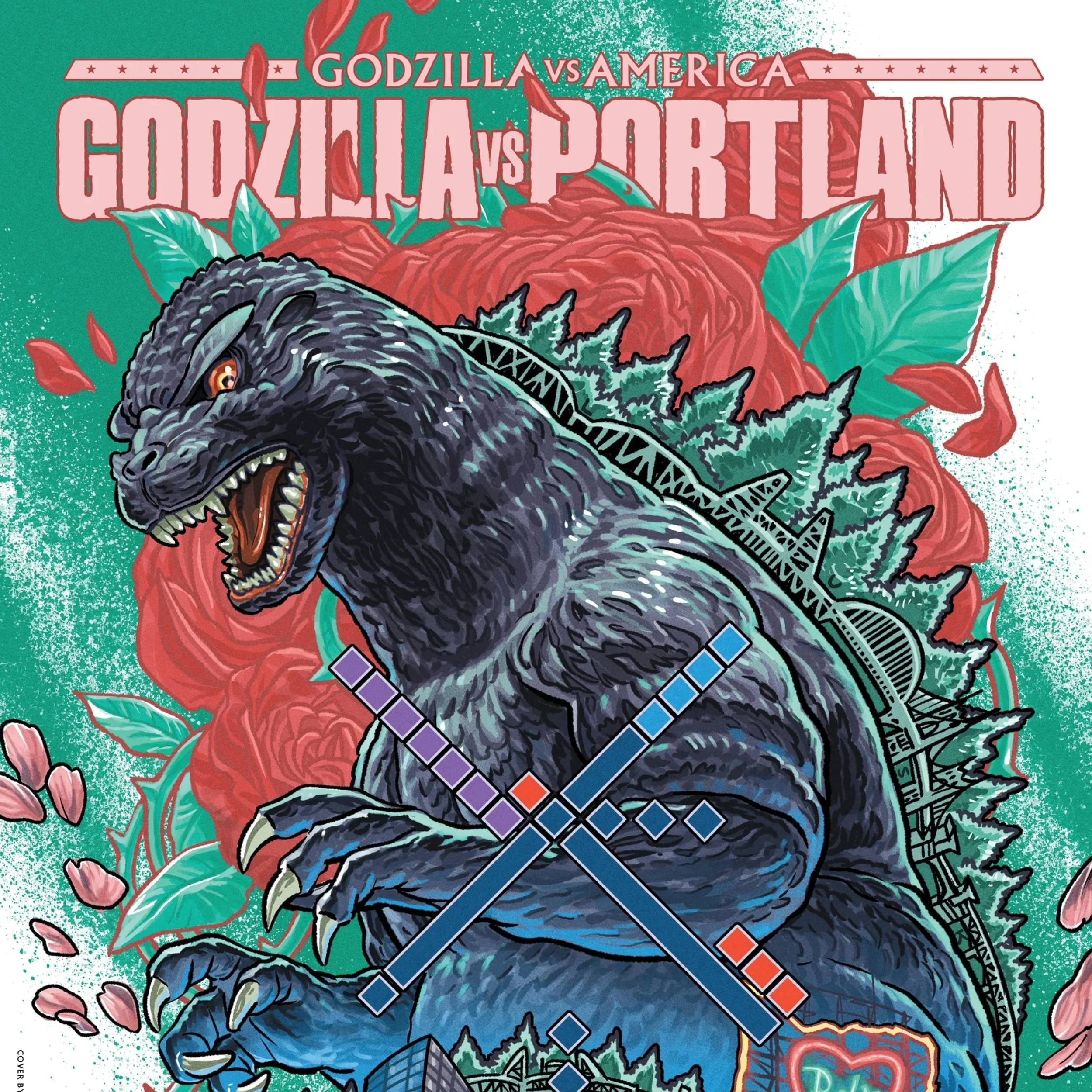 REVIEW: Weird, Wild, and Wonderfully Offbeat in Godzilla vs. America: Godzilla vs. Portland #1