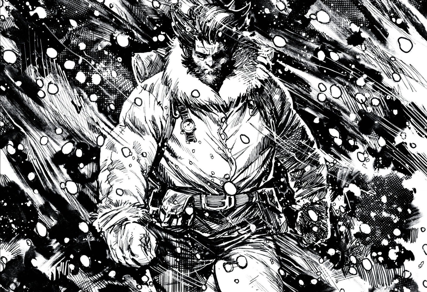 From the Early Times to the End of Times in Logan: Black, White, &amp; Blood #4