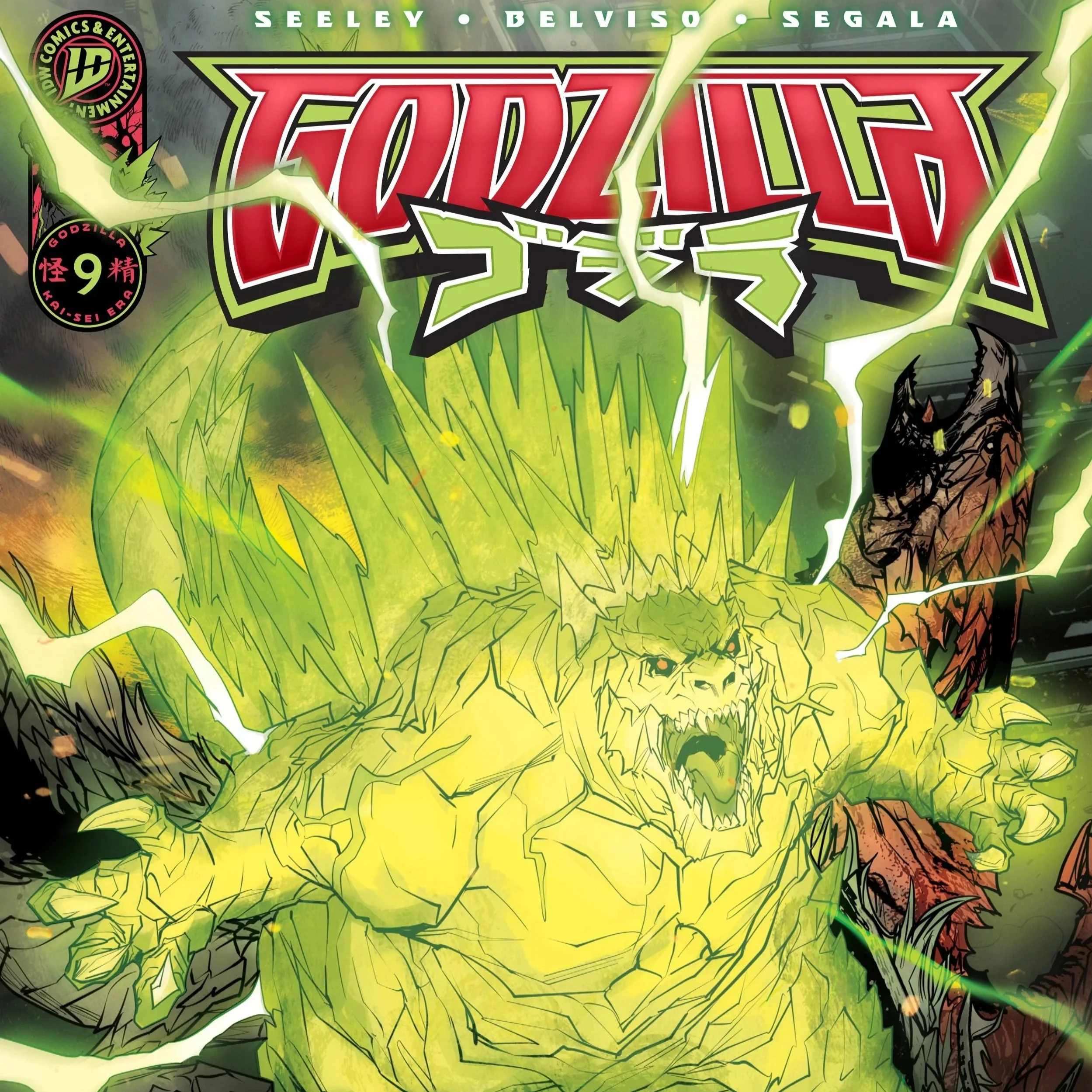 REVIEW: Kaiju Chaos Escalates in Godzilla #9