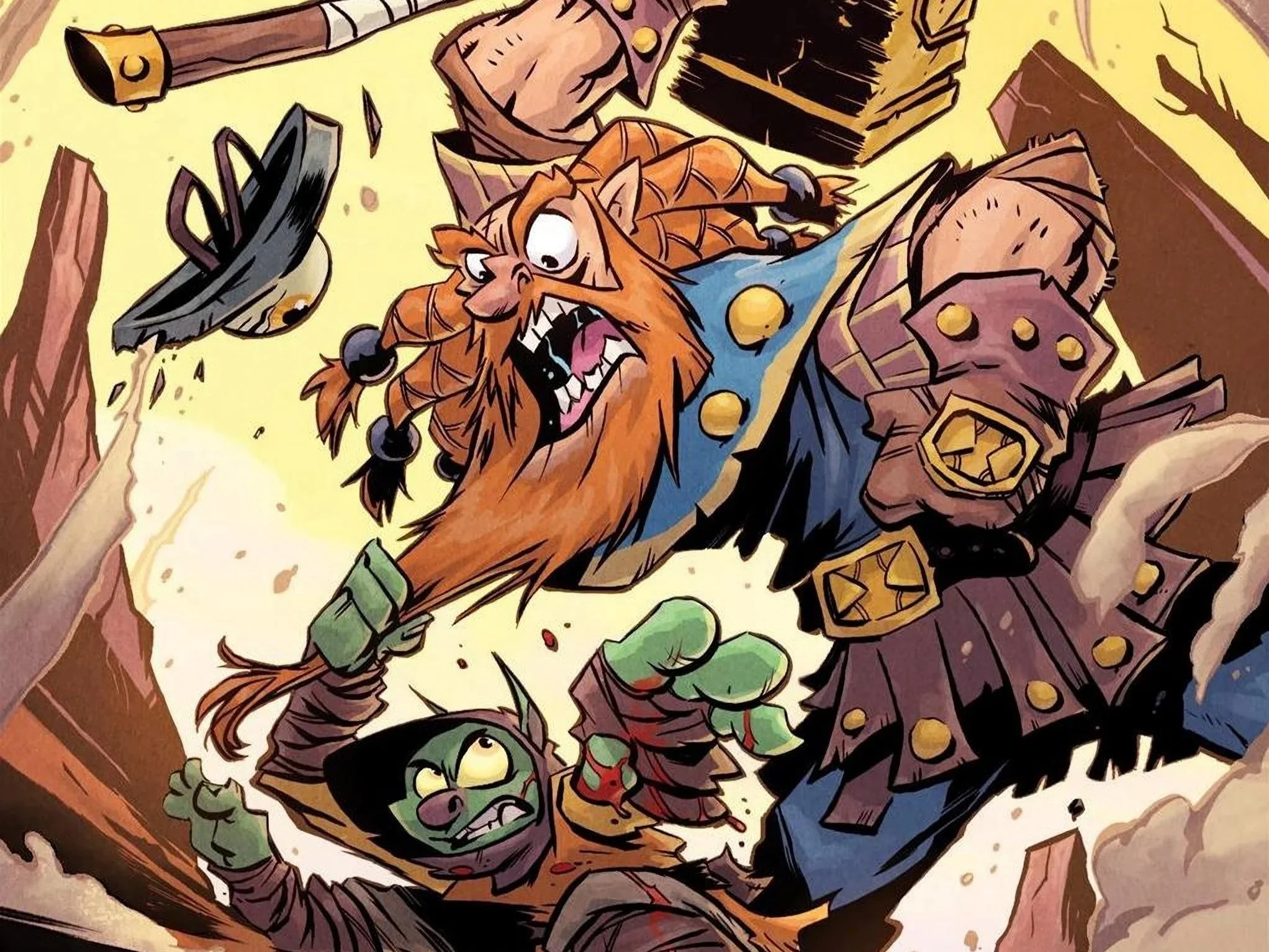 REVIEW: D'Orc is in the Fight of His Life in D'Orc #3