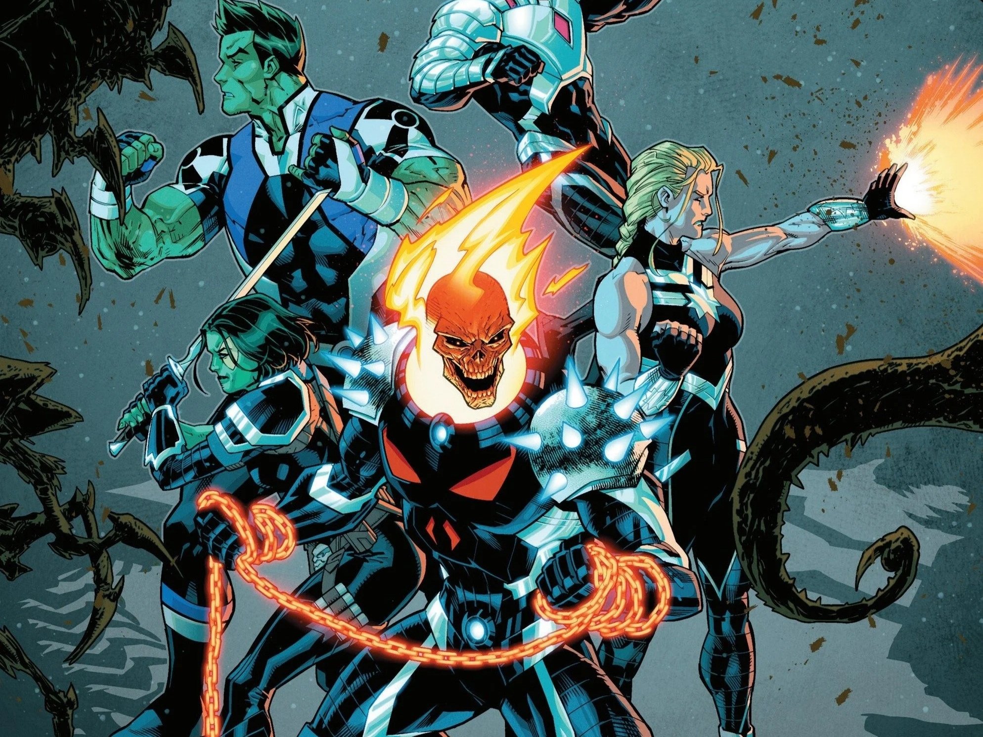 REVIEW: Gamora's Team Faces off Against Xarth's Mightiest Heroes in Imperial Guardians #2