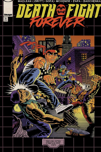 REVIEW: Death Fight Forever #3 Keeps Finding Ways to be Creative