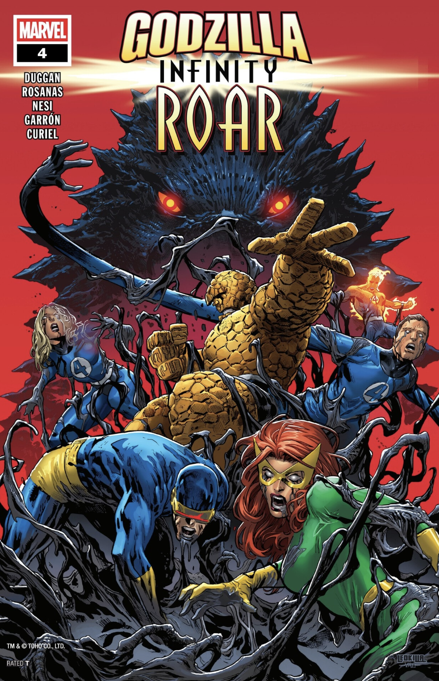 REVIEW: Knull Infects The Marvel Universe in Godzilla: Infinity Roar #4!