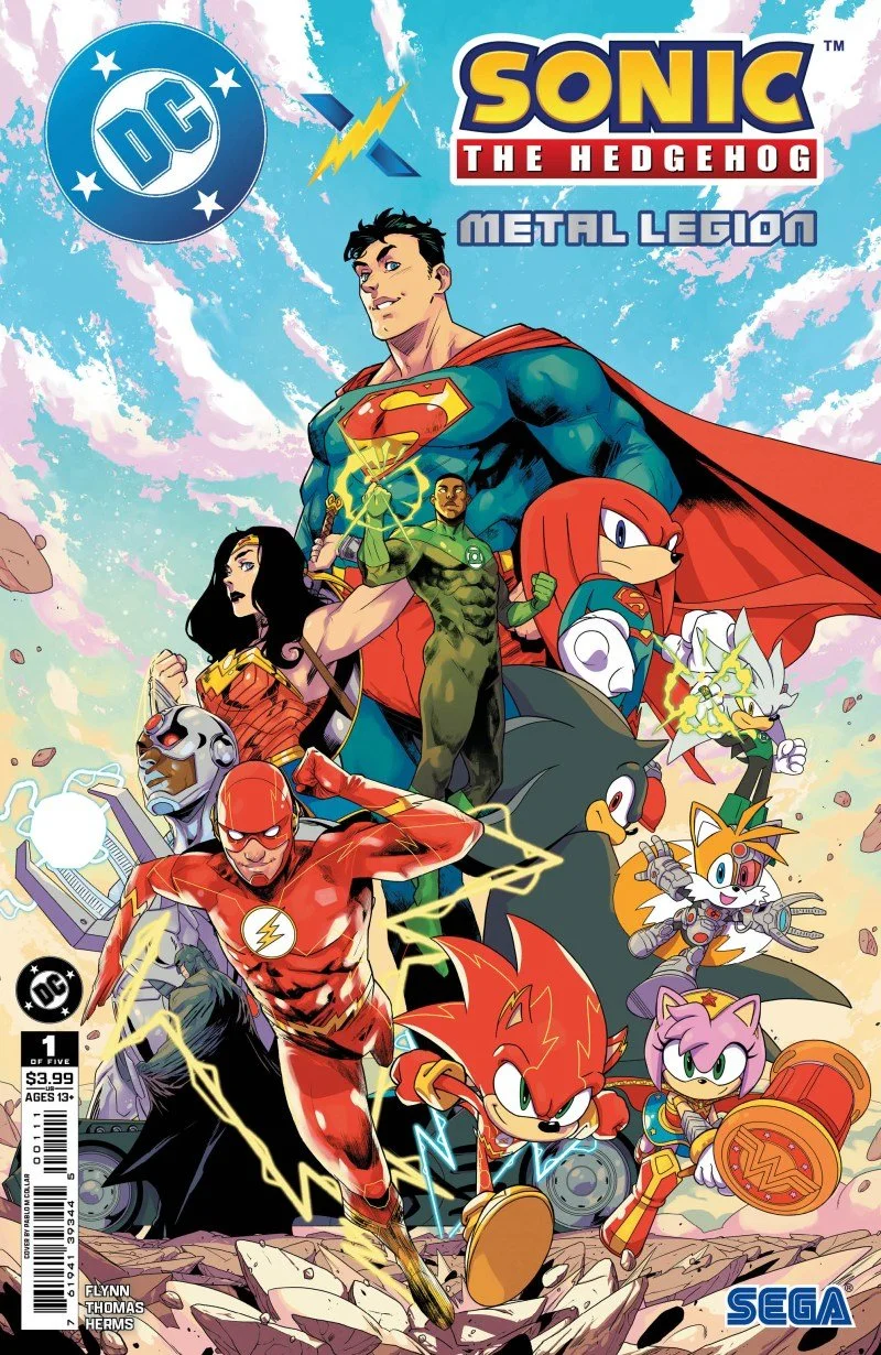 REVIEW: DC x Sonic the Hedgehog: Metal Legion #1 Will Please DC and Sonic Fans alike