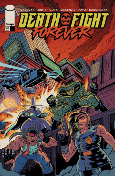 REVIEW: Death Fight Forever #4, While Insane, Could be MORE Insane