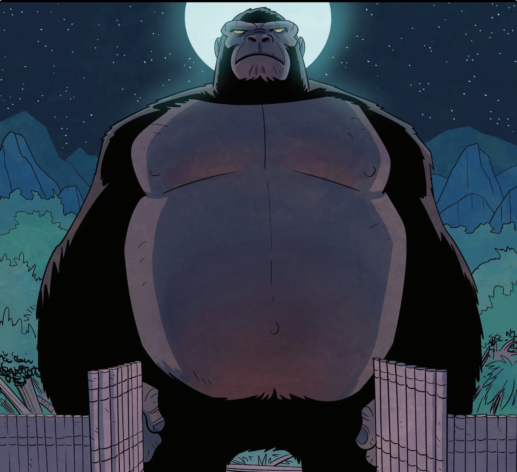 REVIEW: Man vs Kong in The Rocketeer: the Island #3