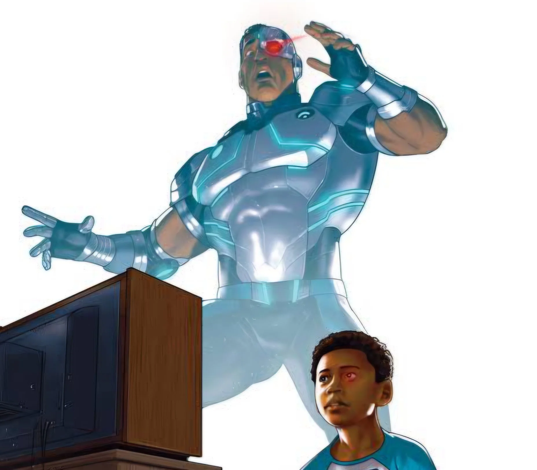 REVIEW: New Titans #35: Splitting The Man From The Machine
