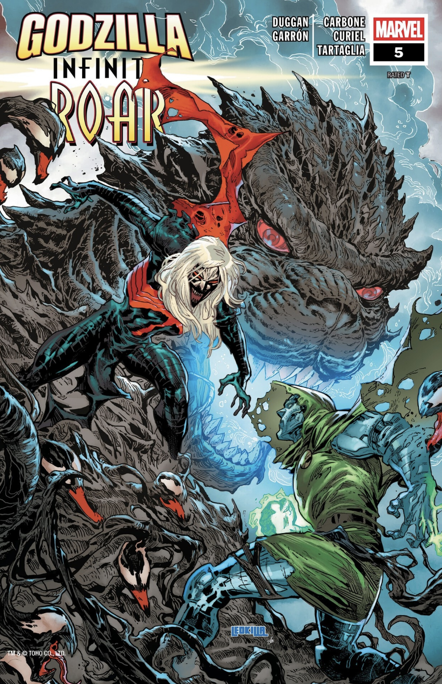 REVIEW: It's Dr. Doom to the Rescue in Godzilla: Infinity Roar #5!