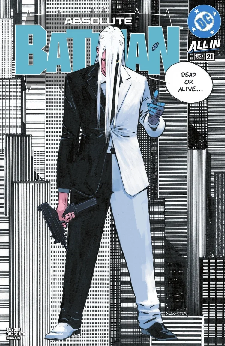Absolute Batman issue 21 cover image