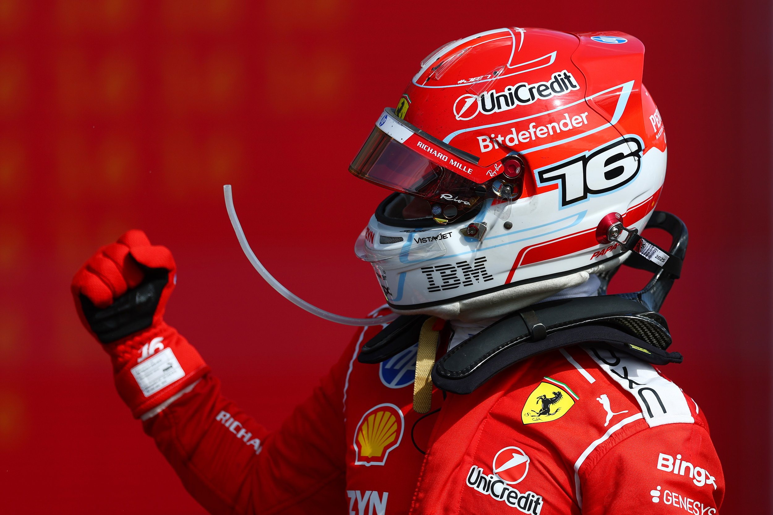Charles Leclerc Earns First Silverstone Win, First Time For Ferrari Since 2022