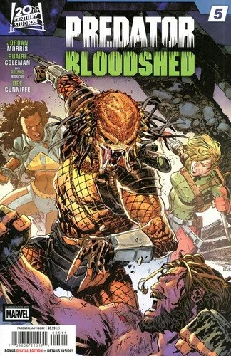 REVIEW: Predator: Bloodshed #5 Falls Victim to Its Own Premise, Falling Just Short of It
