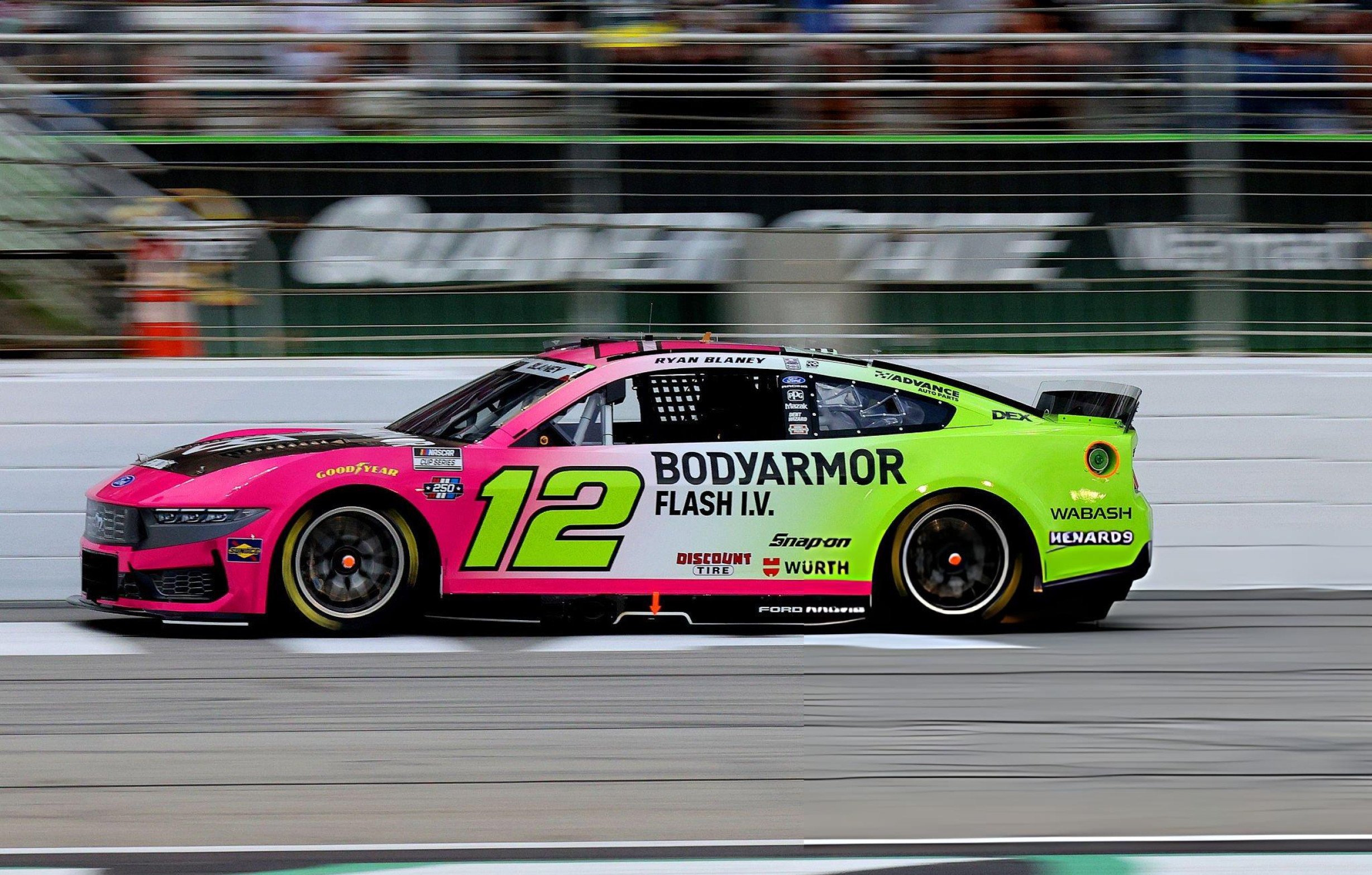 Ryan Blaney Dominates Late Night Sunday Thriller At EchoPark Speedway