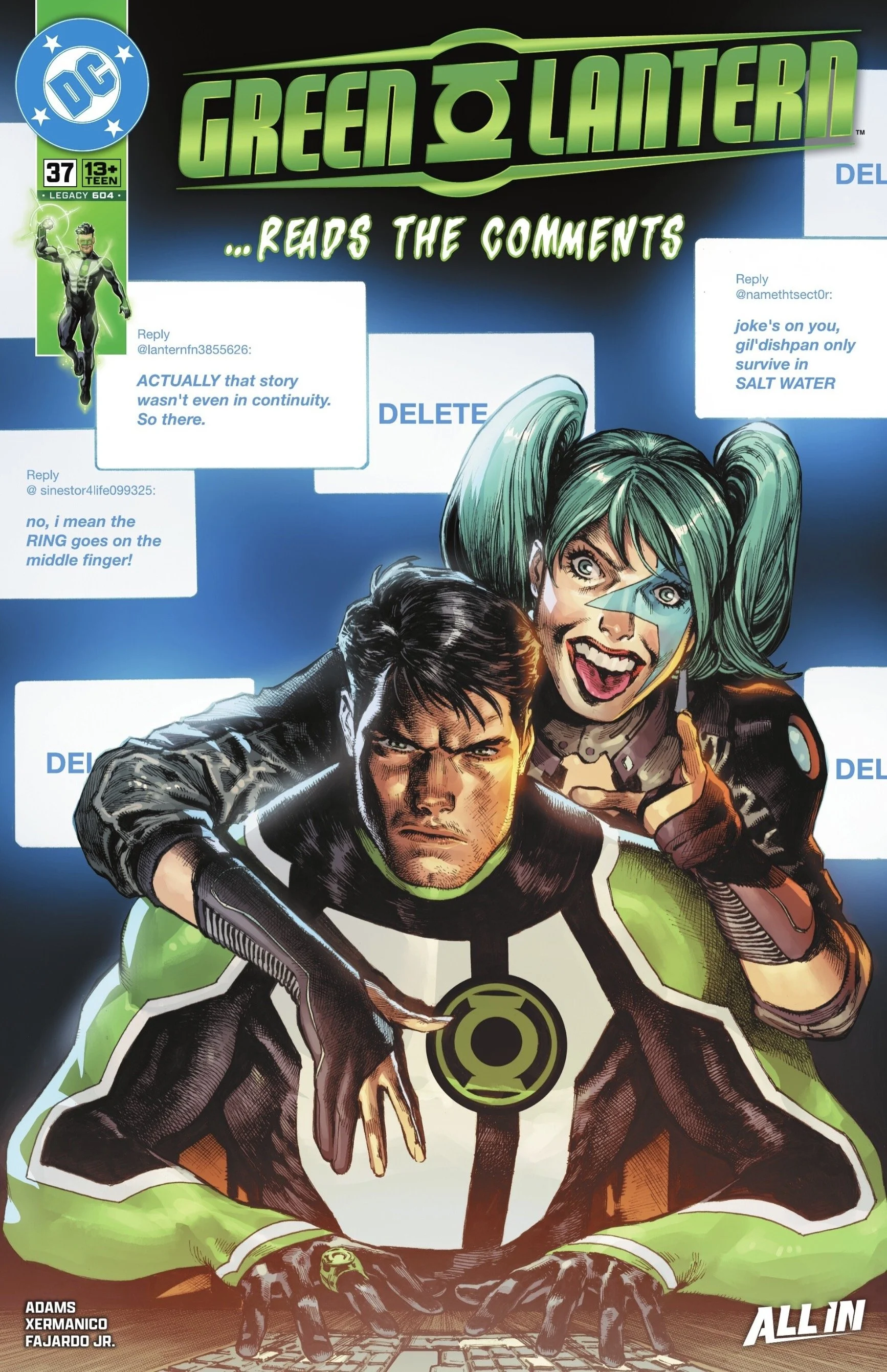 REVIEW: Green Lantern #37 - Trolling for Engagement