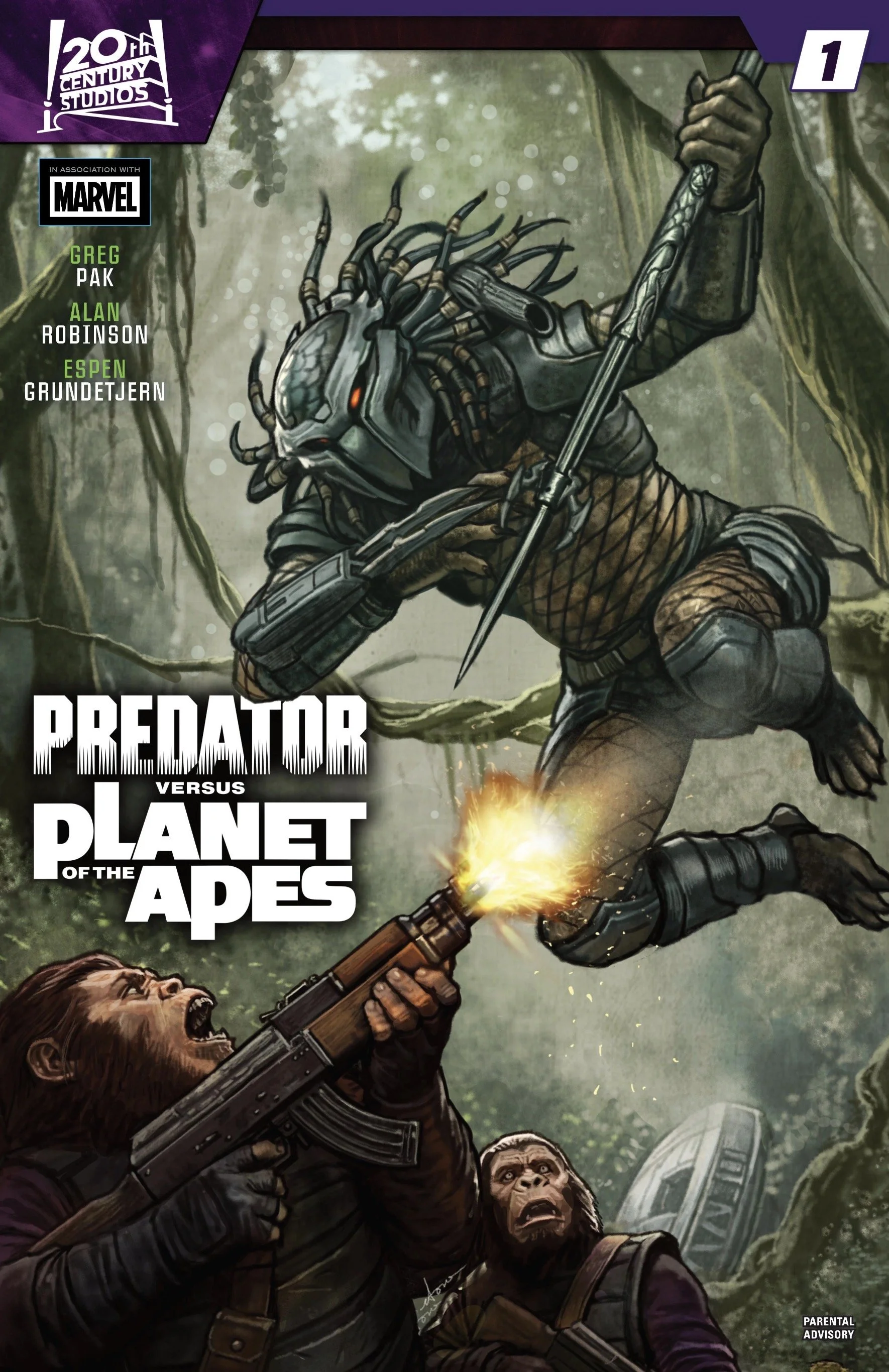 REVIEW: Predator vs. the Planet of the Apes #1 — You Damn Dirty Yautja