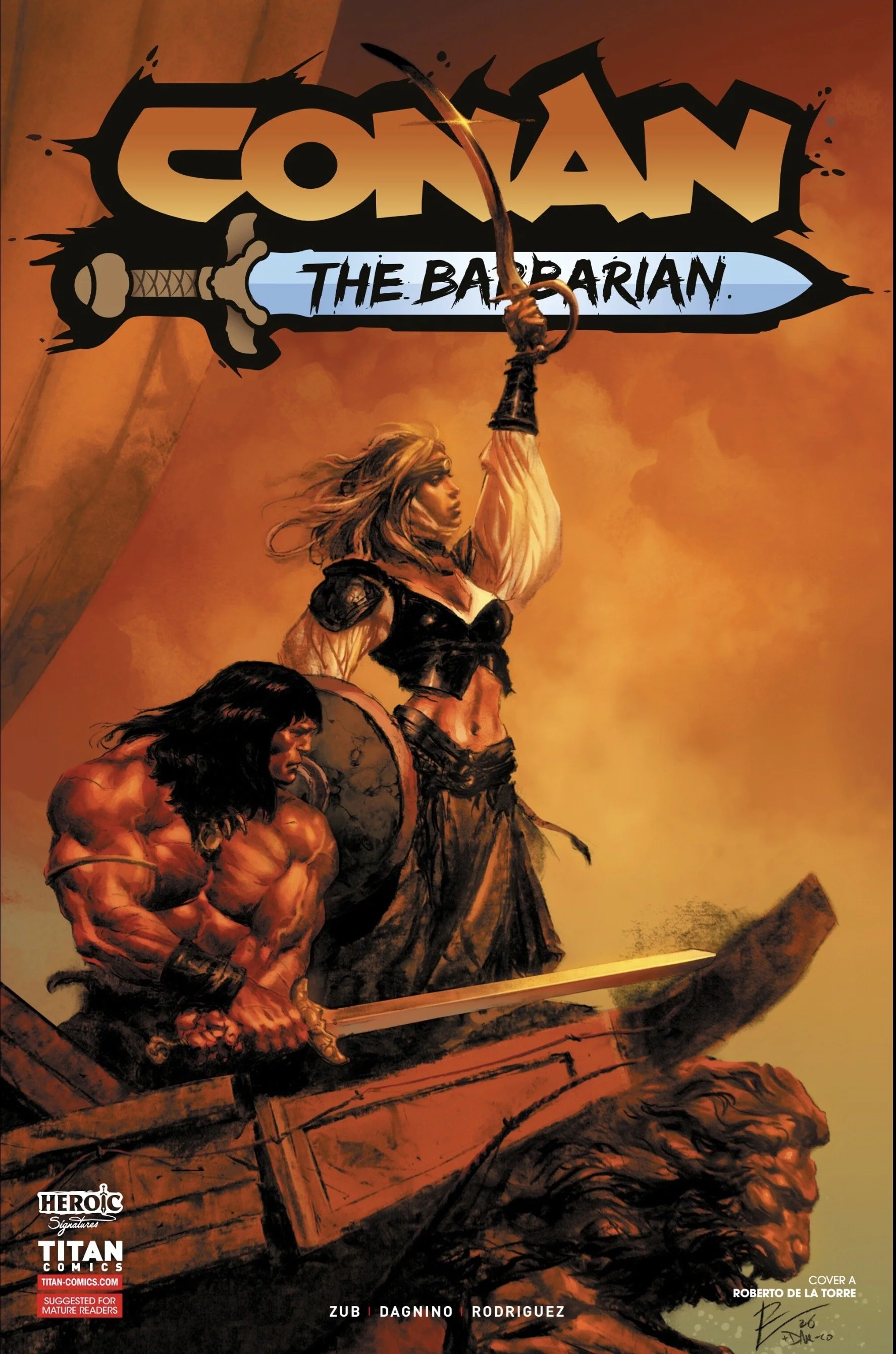 REVIEW: Conan the Barbarian #33 - Red Sails on the Sea