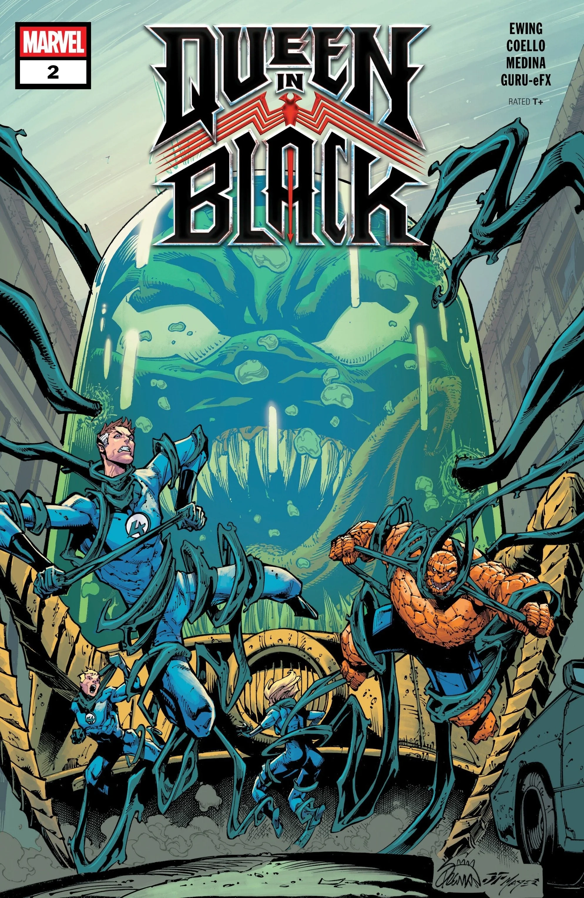REVIEW: Queen in Black #2 is a Cluttered Exercise in Chaos