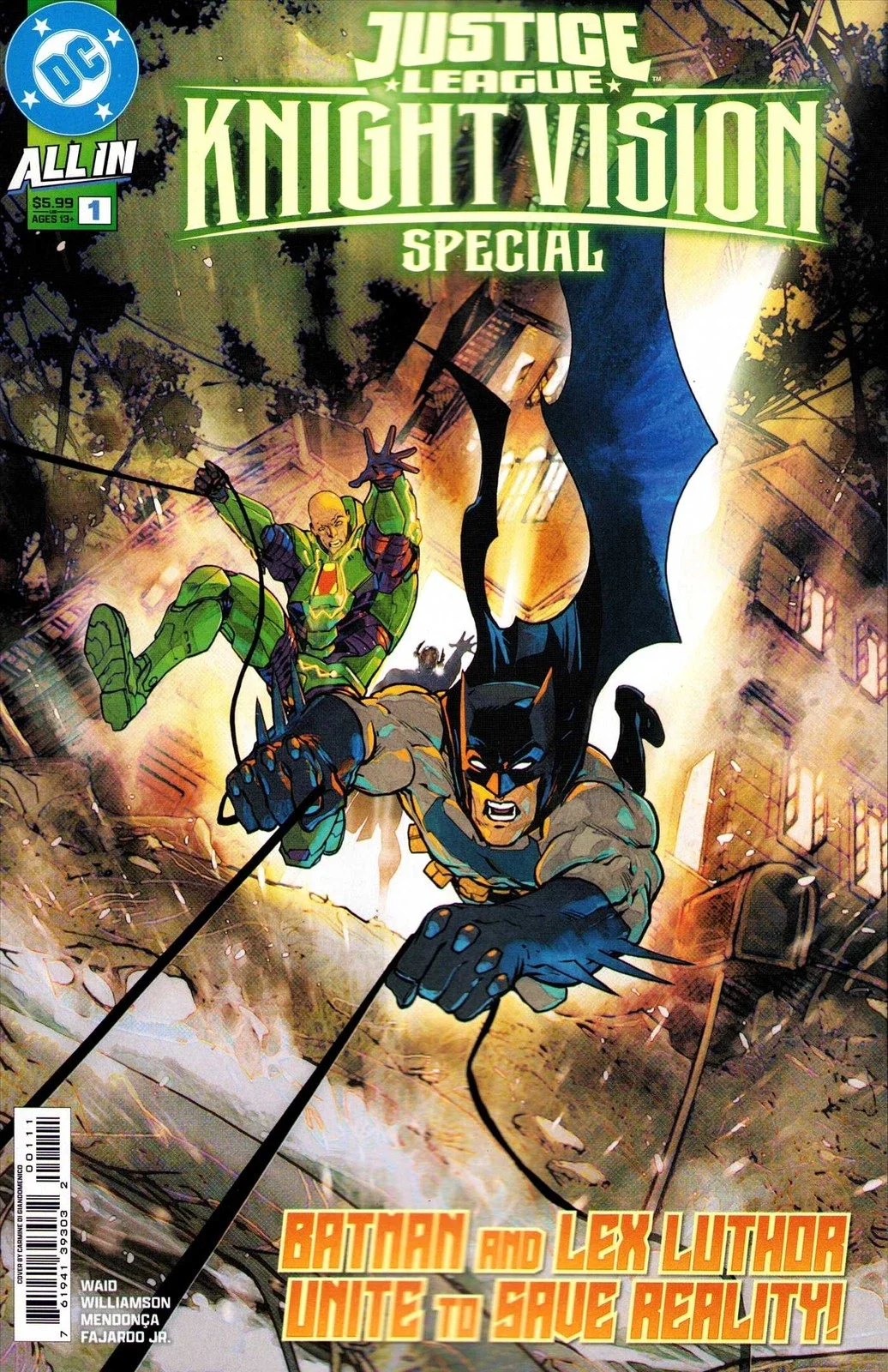 REVIEW: REVIEW: Justice League Knight Vision Special #1 Gets us Back on Track. 