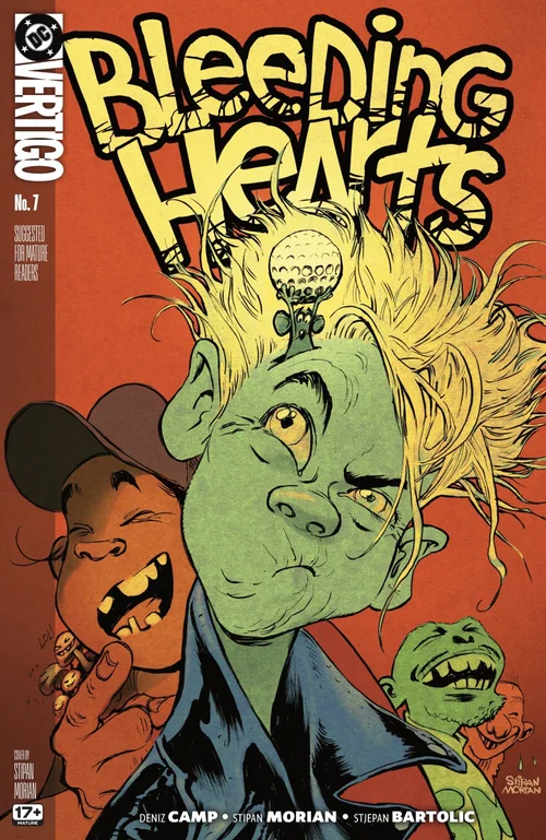 bleeding hearts issue 7 cover image