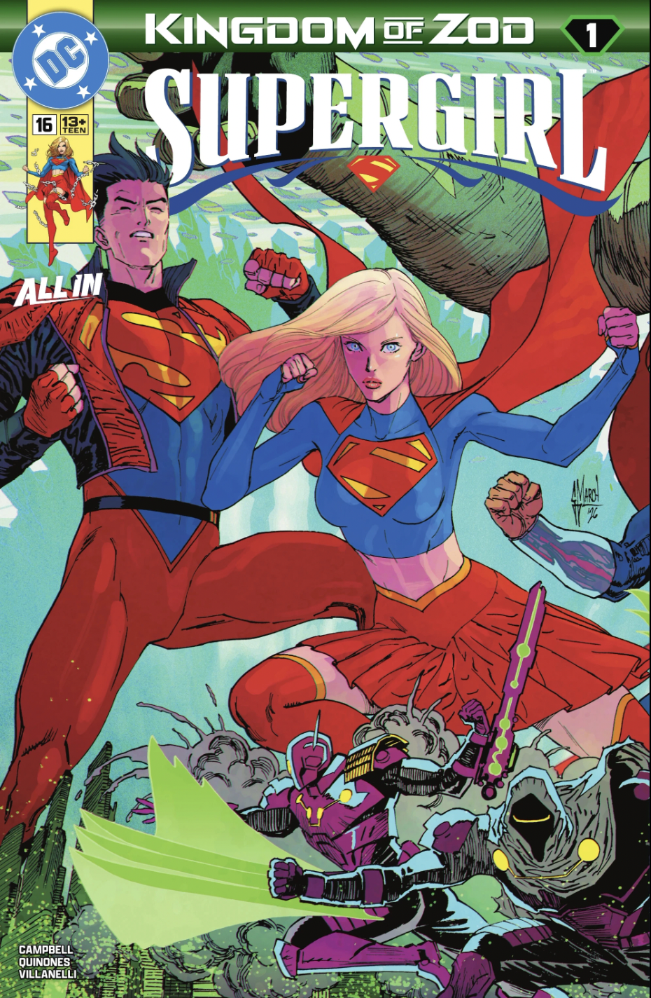 Review: 'Kingdom of Zod' Kicks Off In Supergirl #16!
