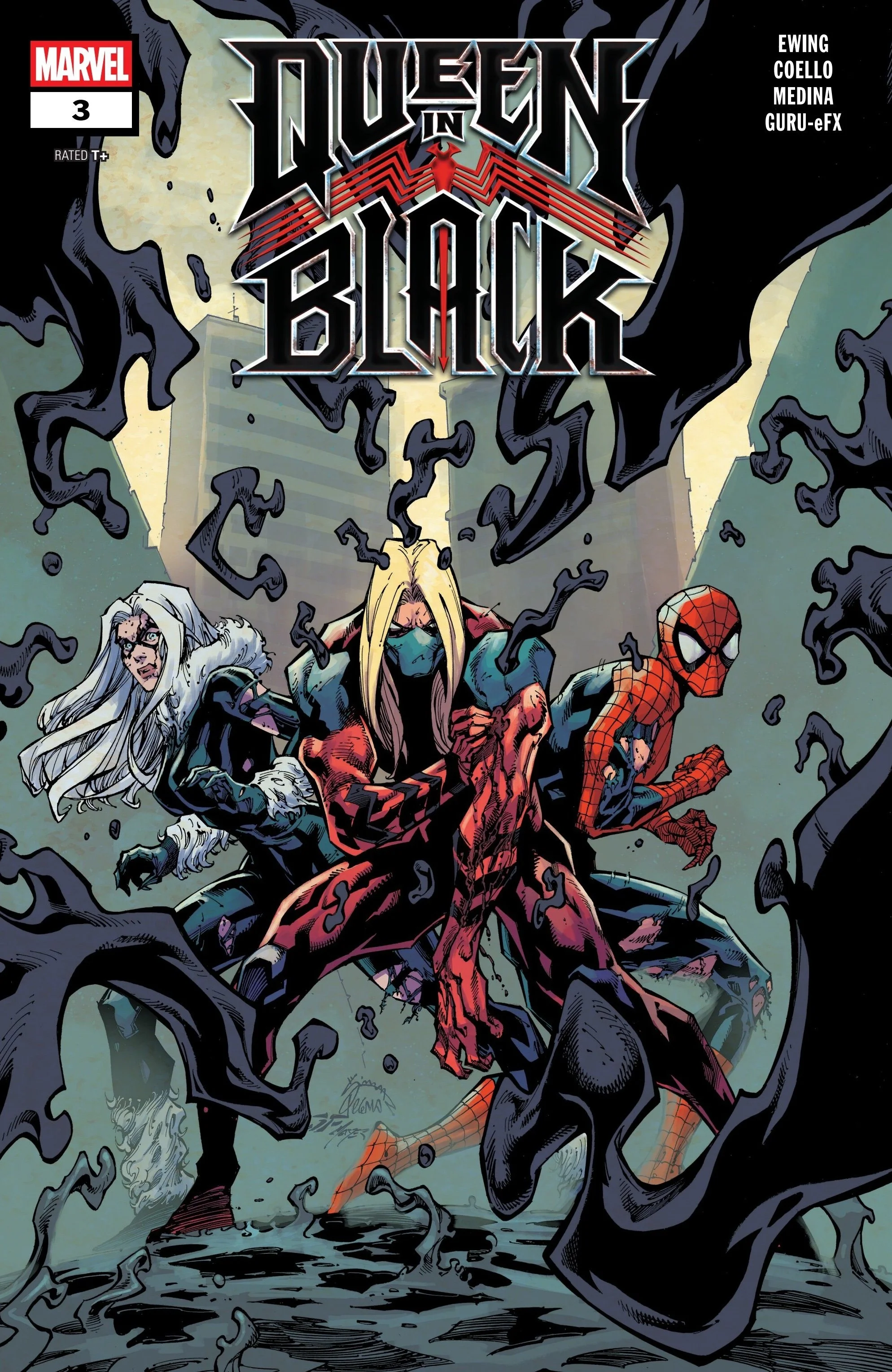 REVIEW: Queen in Black #3 Lets the Action and Family Drama Do All The Talking Over Plotting