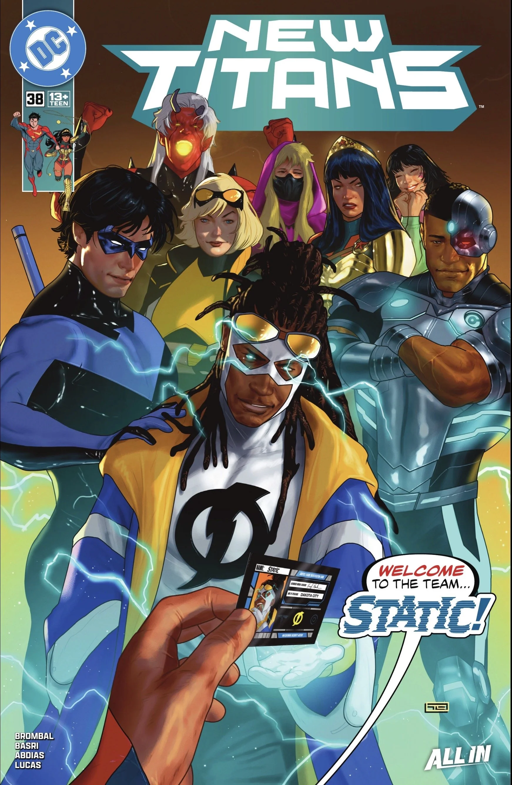 REVIEW: New Titans #38 - Static Shocks The System