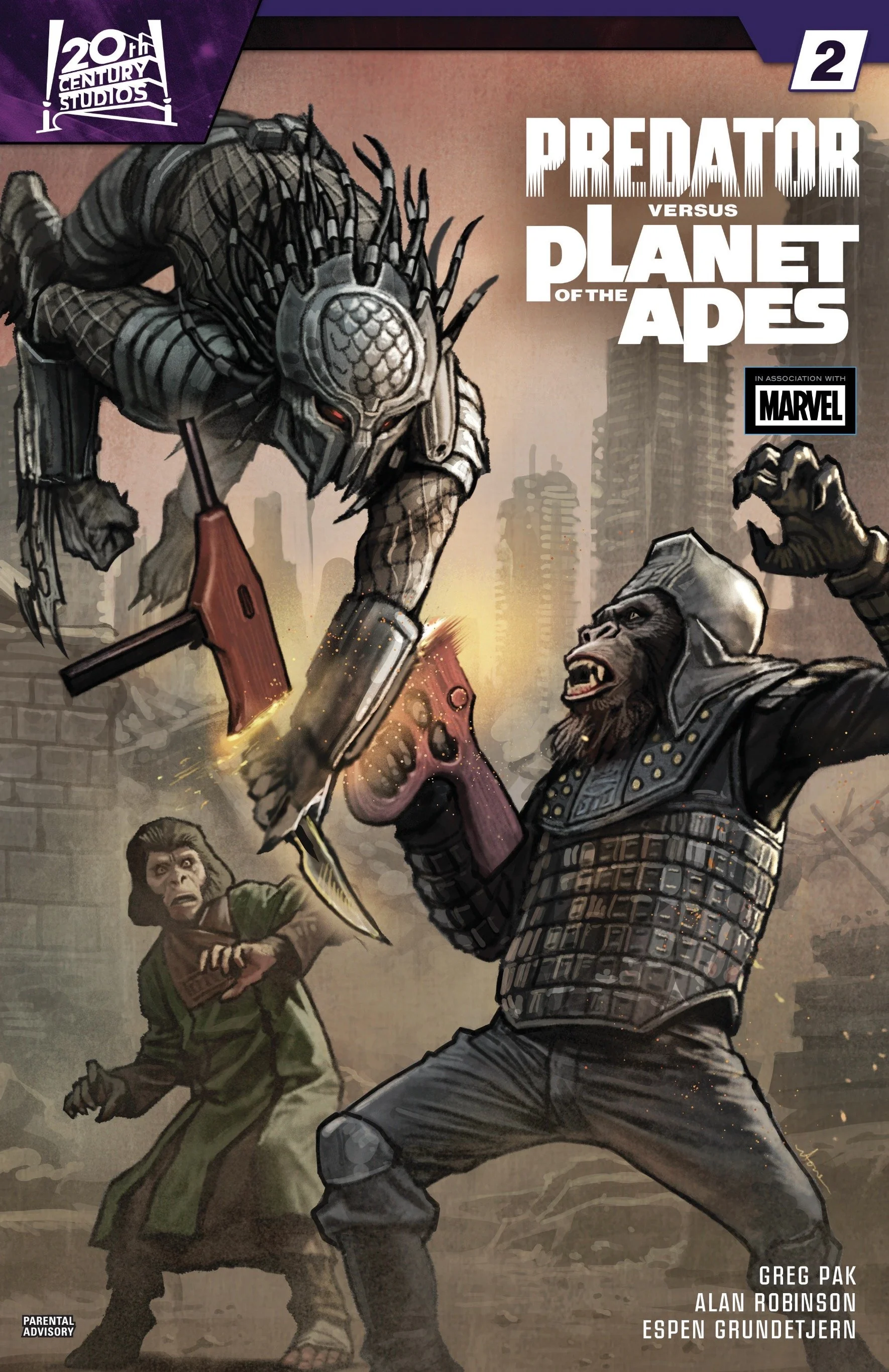 REVIEW: Predator vs. the Planet of the Apes #2 - Journey into the Forbidden Zone