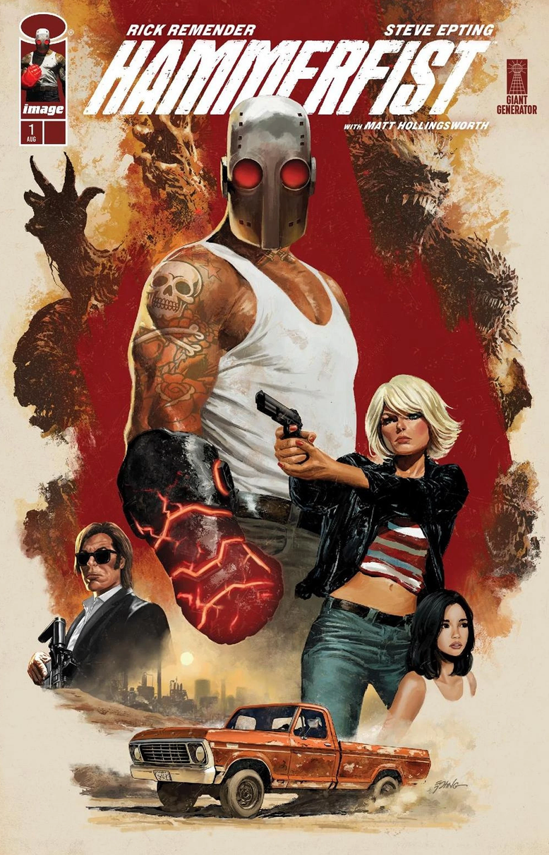 REVIEW: Hammerfist #1 is the Grindhouse Film You Didn’t Know you Needed!