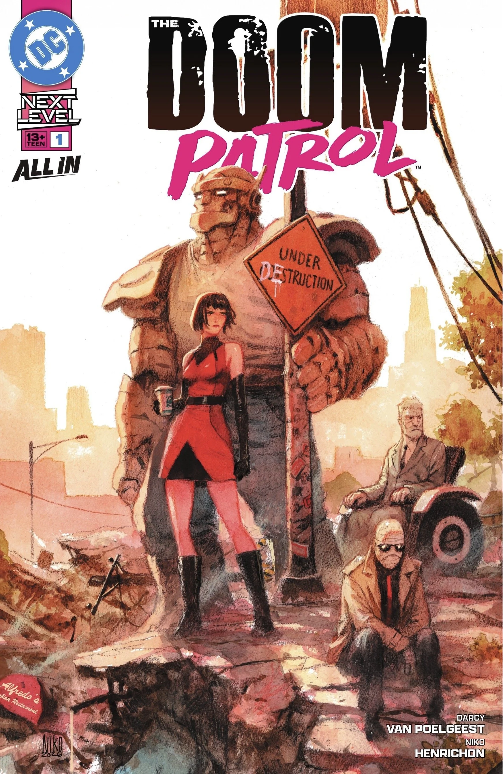 REVIEW: The Doom Patrol #1 - Crazier Than a Bag of Cats