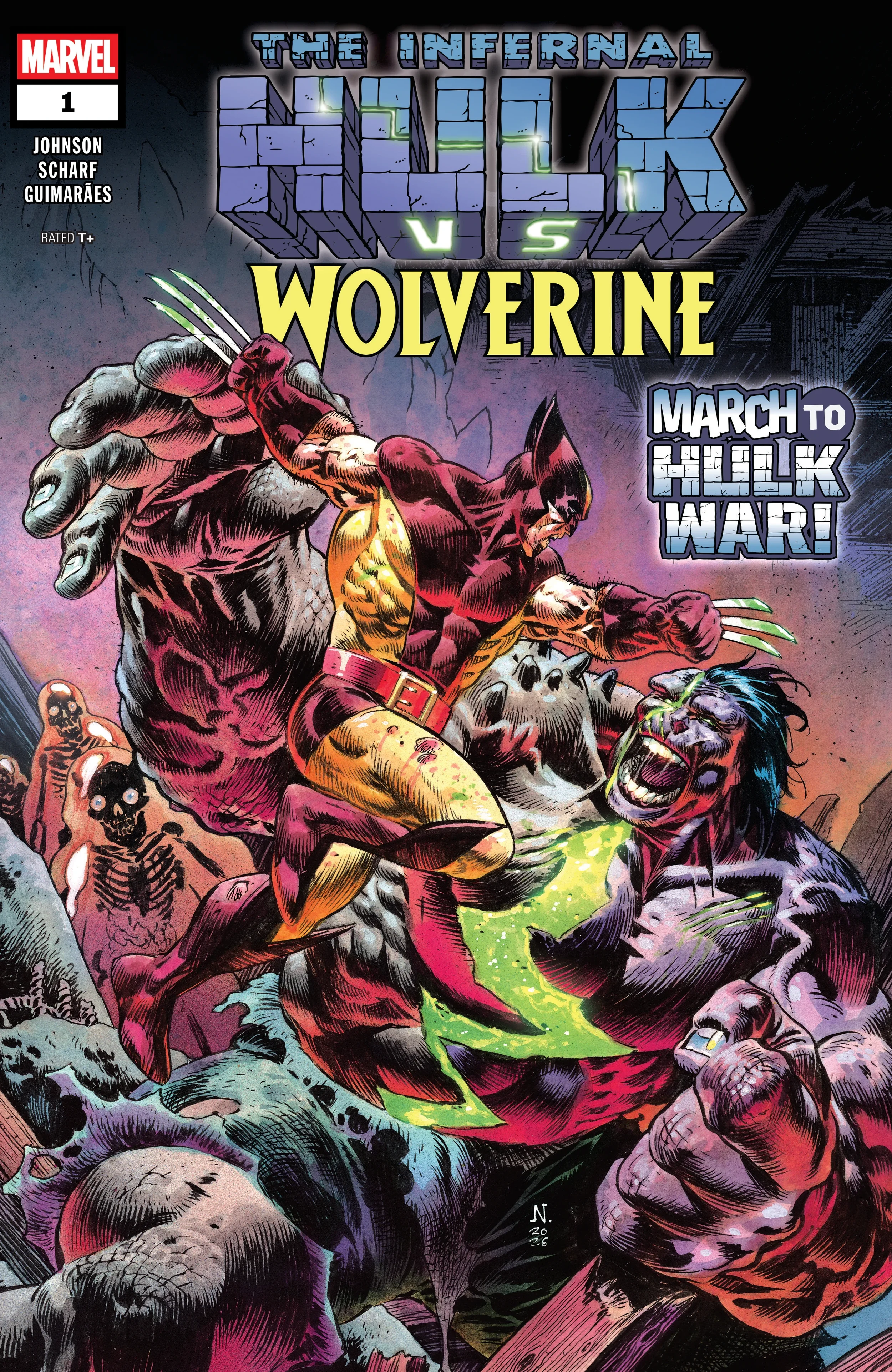 REVIEW: Infernal Hulk Vs Wolverine #1 Is A Blood-Soaked Triumph