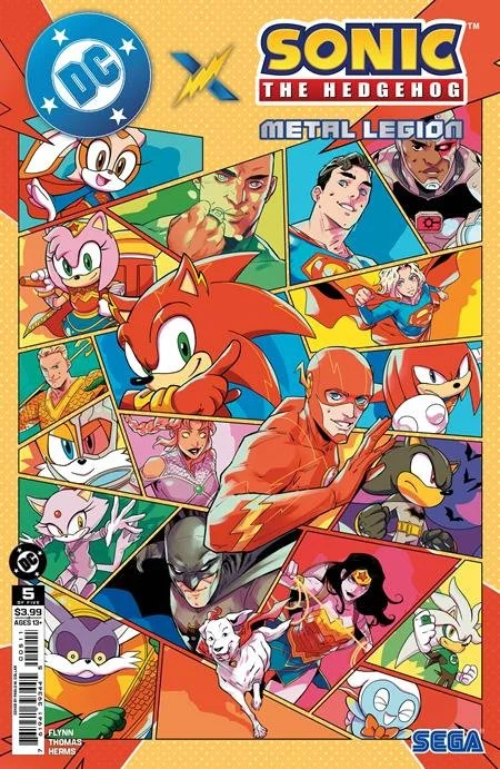 REVIEW: DC X Sonic the Hedgehog: Metal Legion #5 was a Proper Ending to a Proper Series