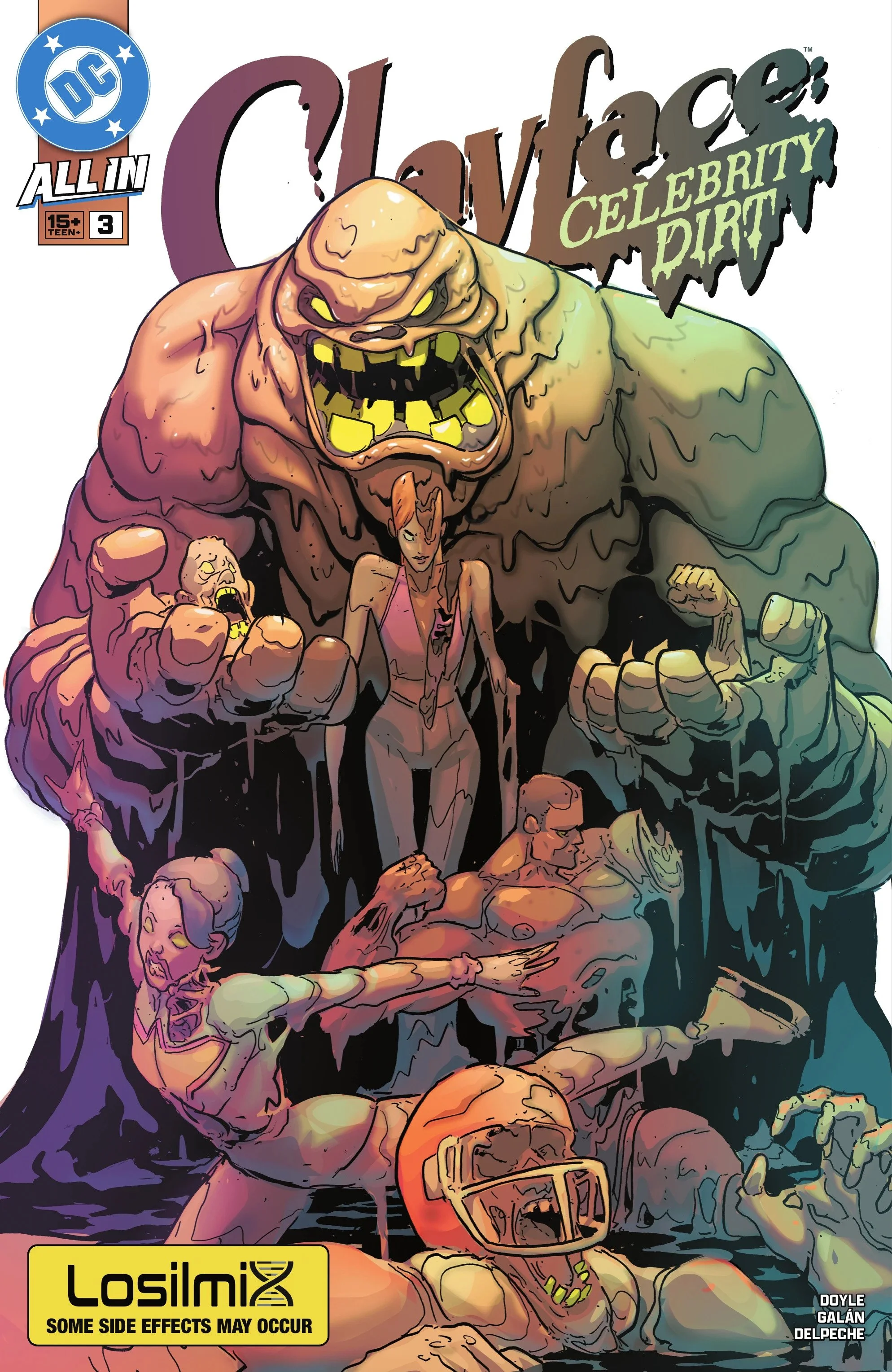 REVIEW: Clayface: Celebrity Dirt #3 - Losing Its Shape