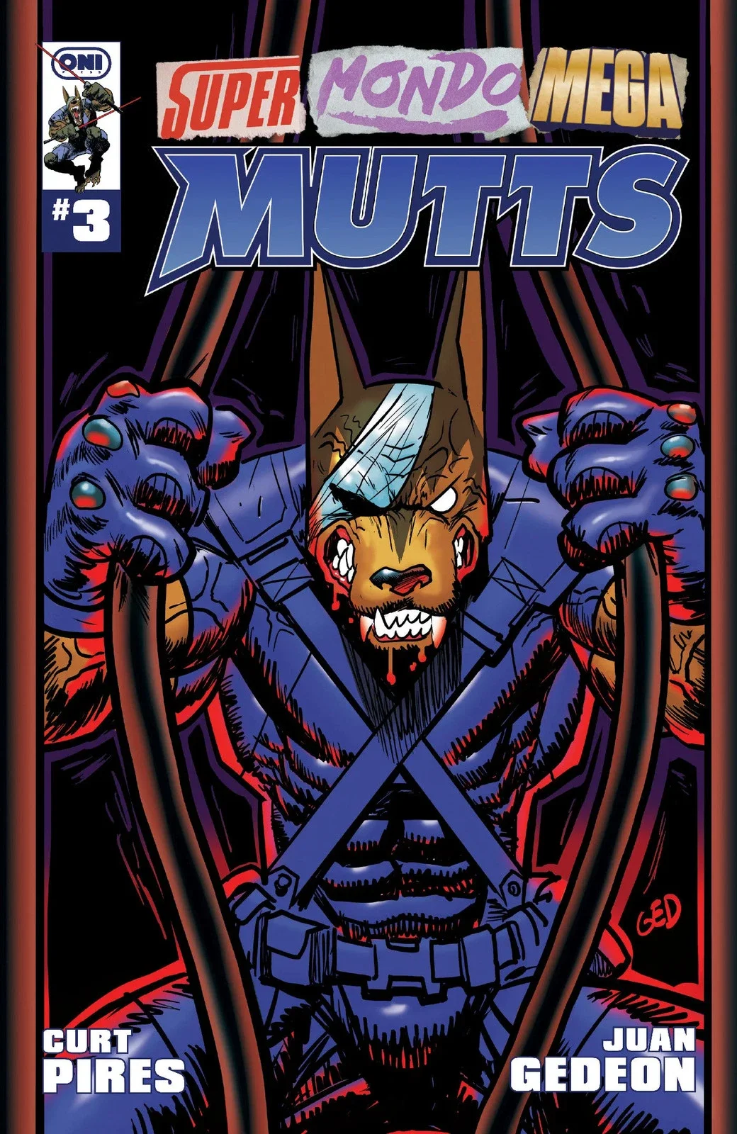 REVIEW:  Who Let The Dogs Out In Super Mondo Mega Mutts #3 