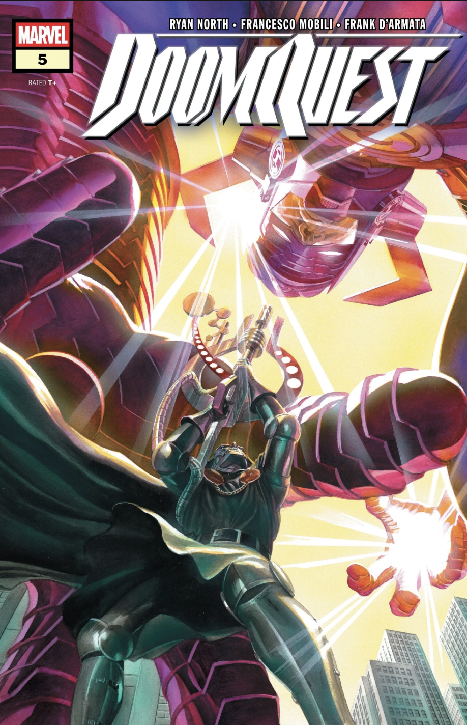 REVIEW: Galactus Comes To Earth In DoomQuest #5!
