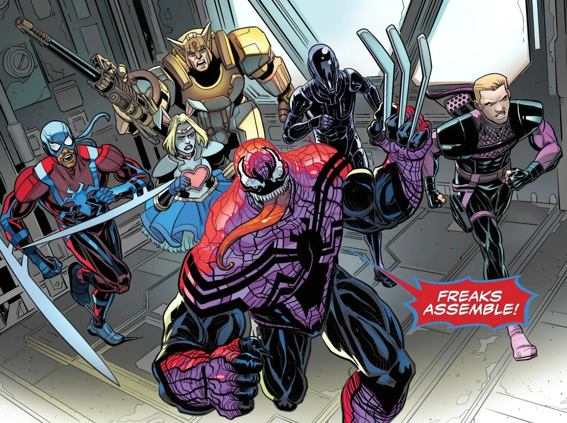 REVIEW: Web of Venom #1 Gets Readers Going “New Symbiotic Superfreak ...