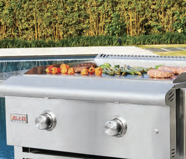 Blaze 30-Inch Built-in Gas Griddle LTE