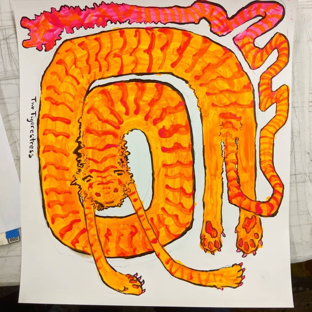 The tigrestress. Ti. It's actually very neon, I promise