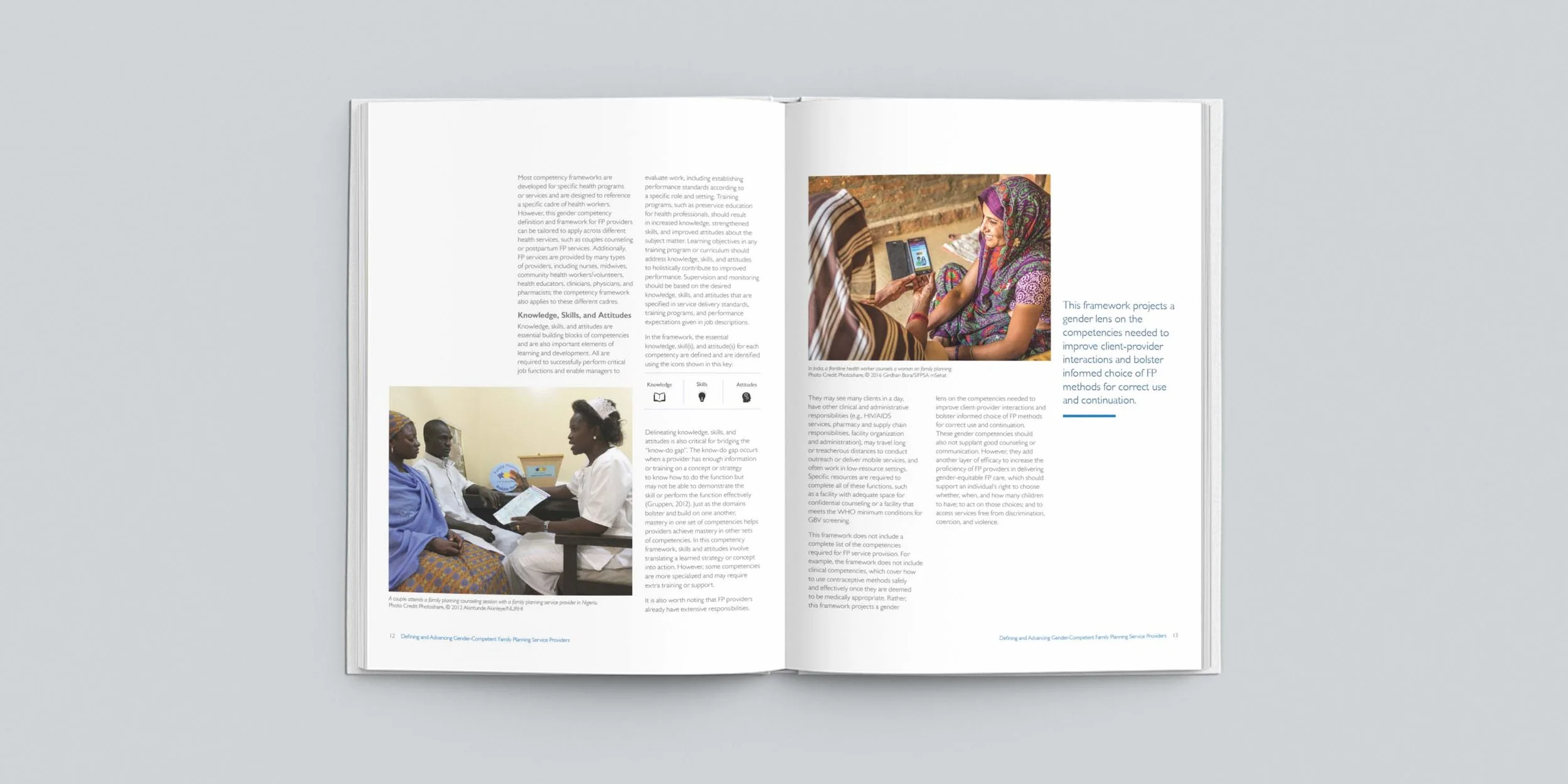 USAID HRH2030 Defining and Advancing a Gender-Competent Family Planning Service Provider Interior Pages