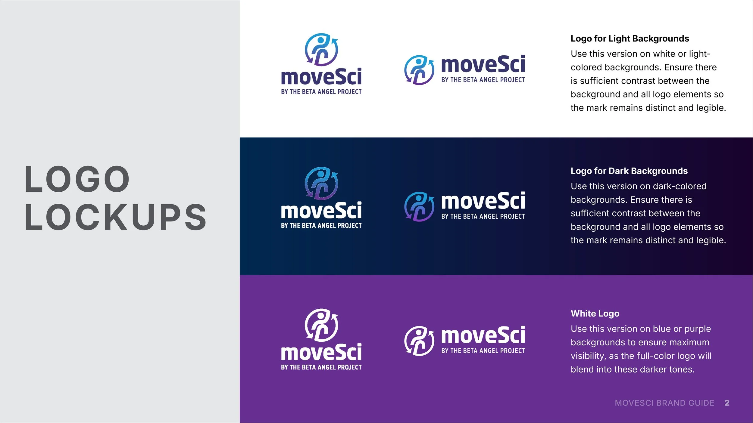MoveSci Brand Guide - Logo Lockups