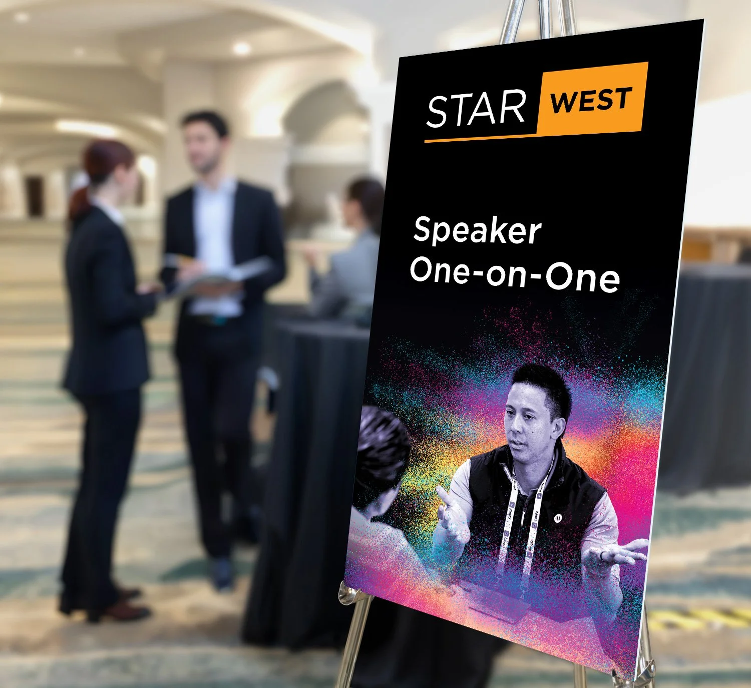 STARWEST Networking Event Signage