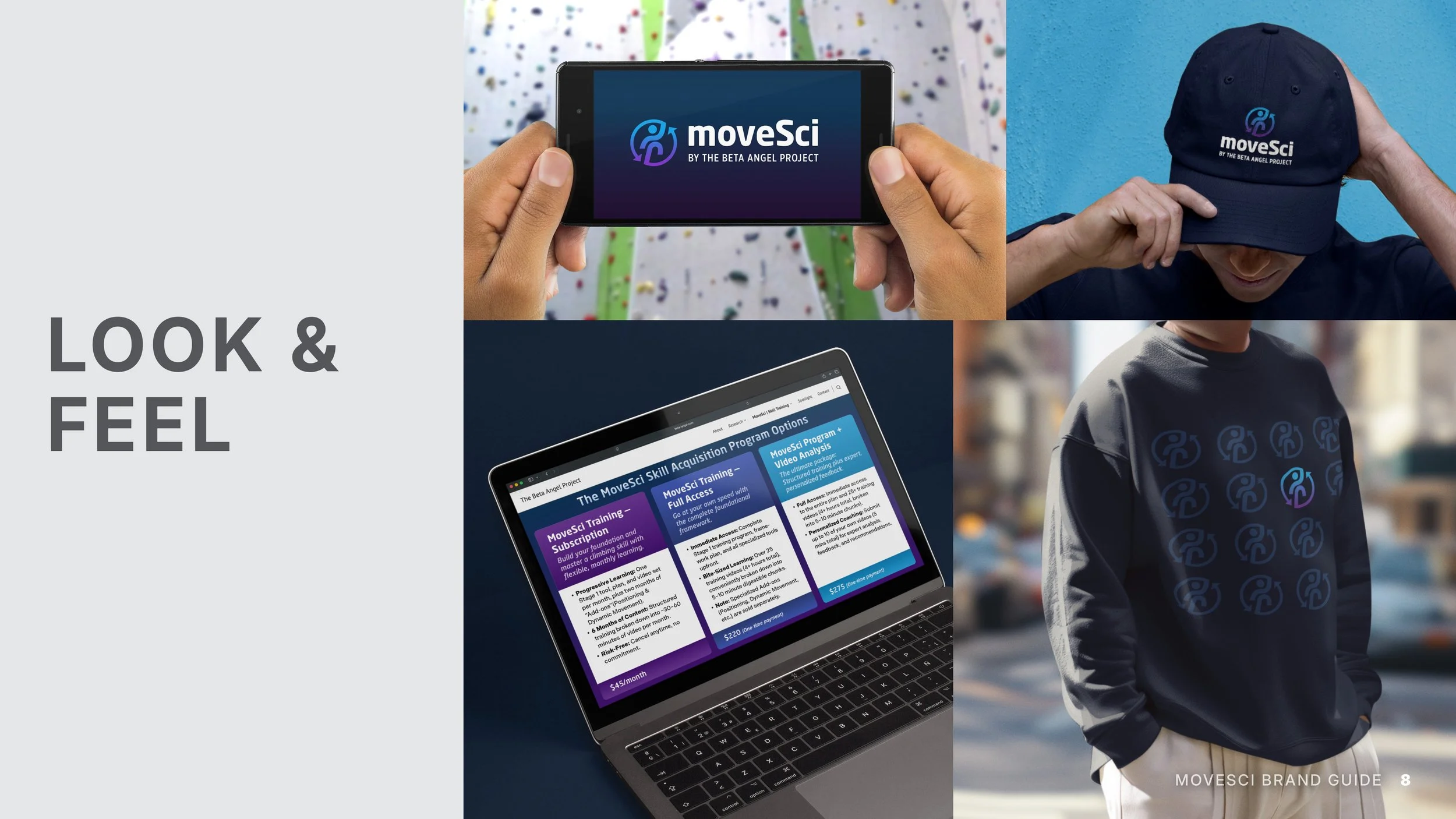 MoveSci Brand Guide - Look & Feel