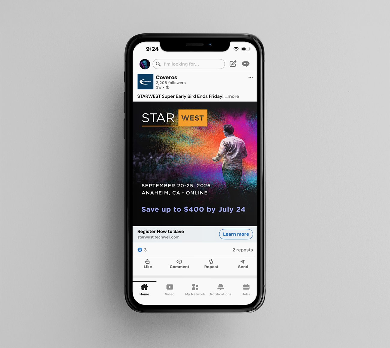 STARWEST LinkedIn Ad