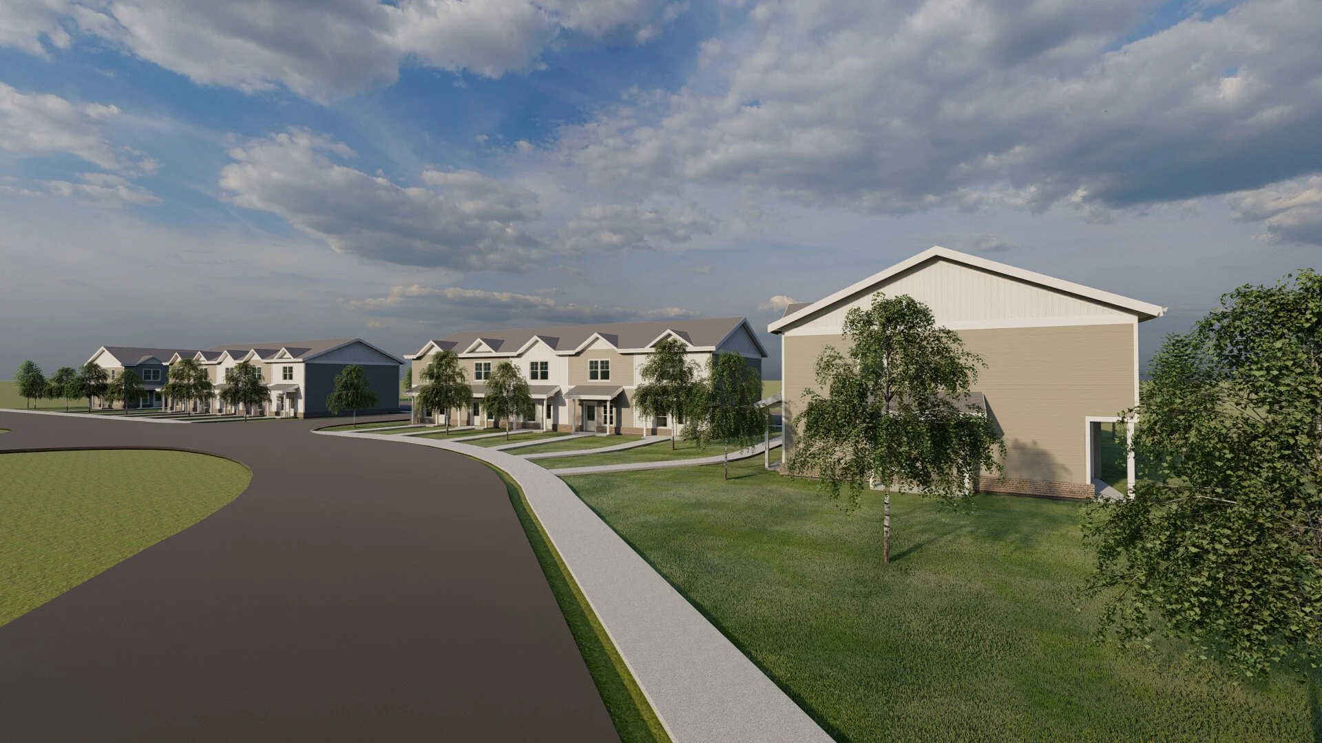 Rogers Maple Village Townhomes — Gracy Built Custom Homes