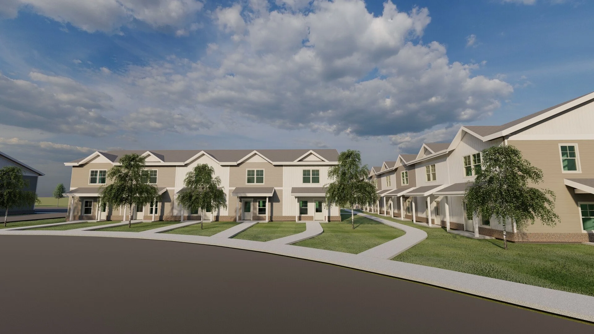 Rogers Maple Village Townhomes — Gracy Built Custom Homes