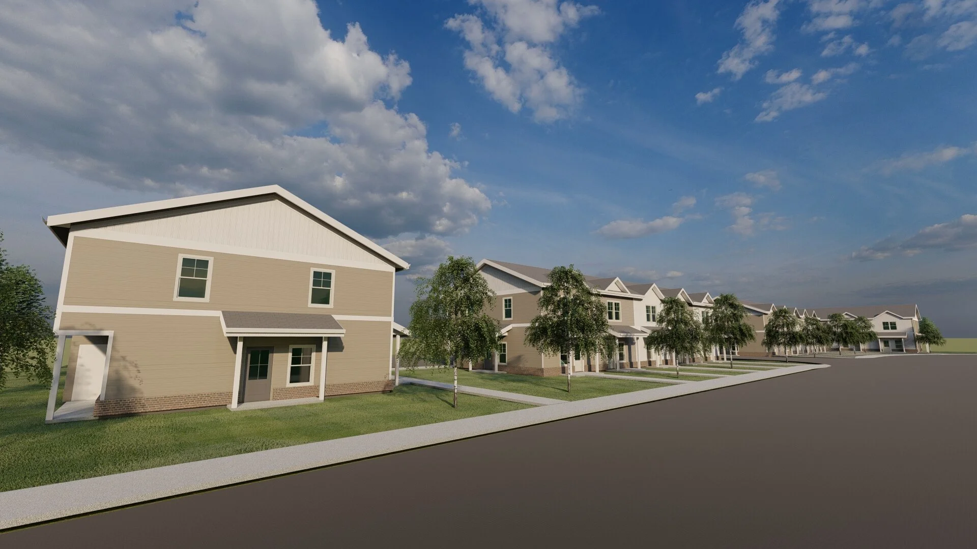 Rogers Maple Village Townhomes — Gracy Built Custom Homes