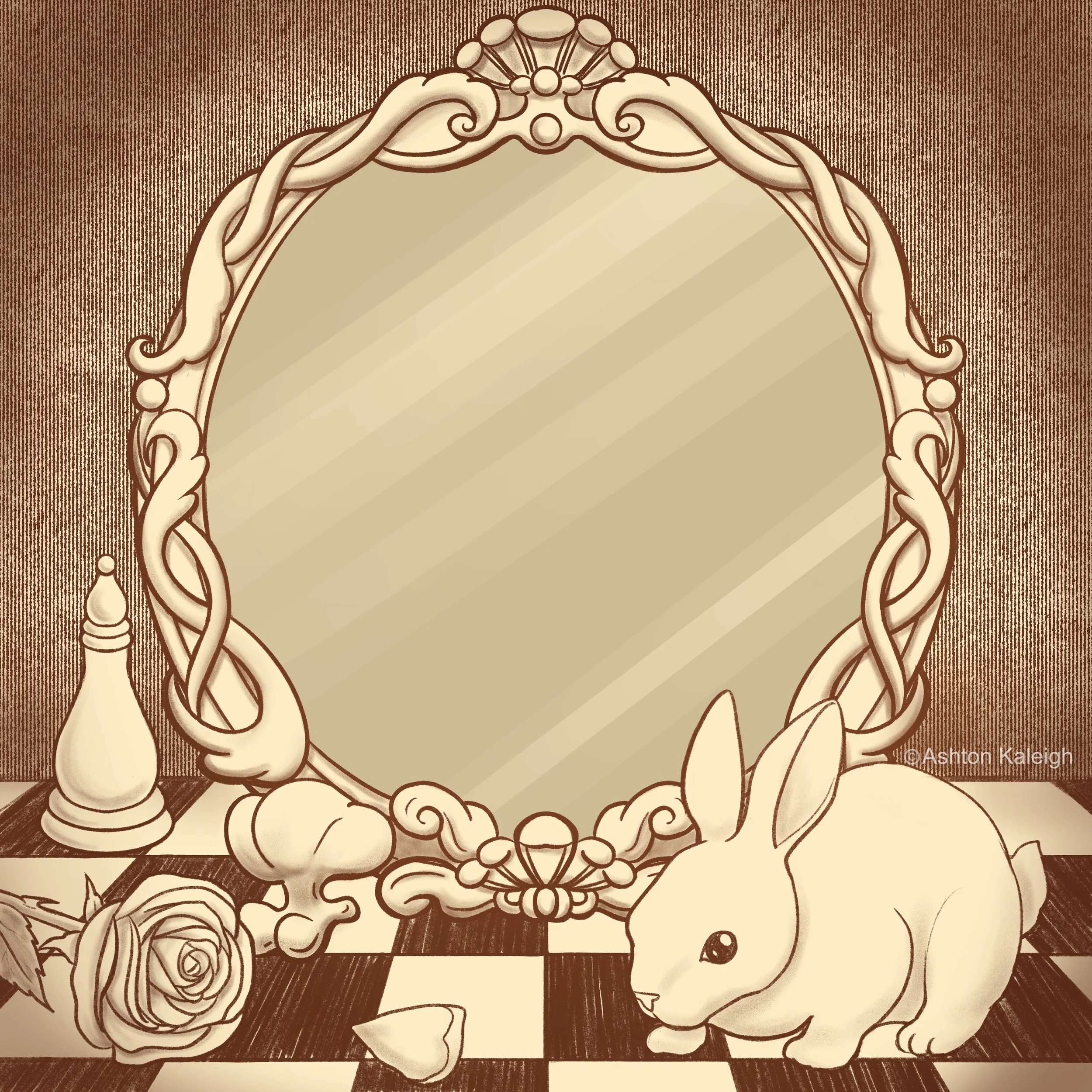 Follow the White Rabbit Art Show