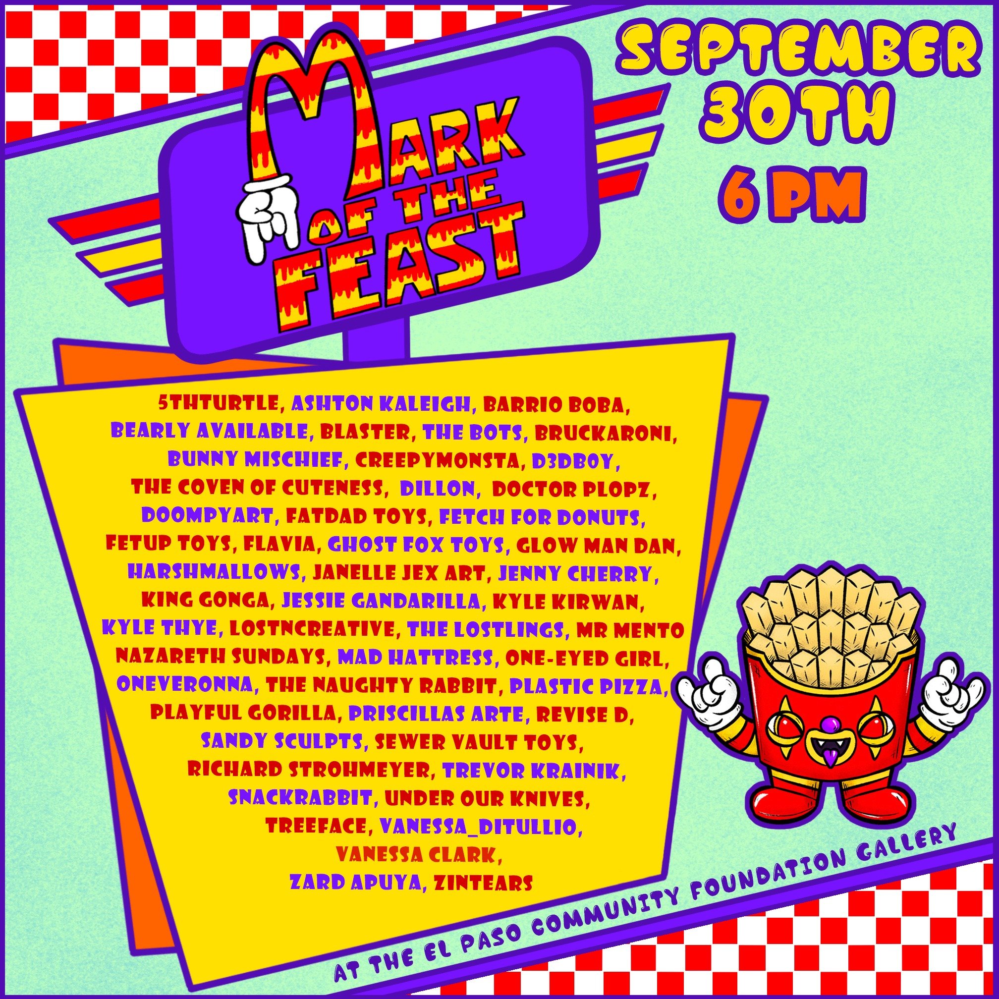 Mark of the Feast Group Art Show