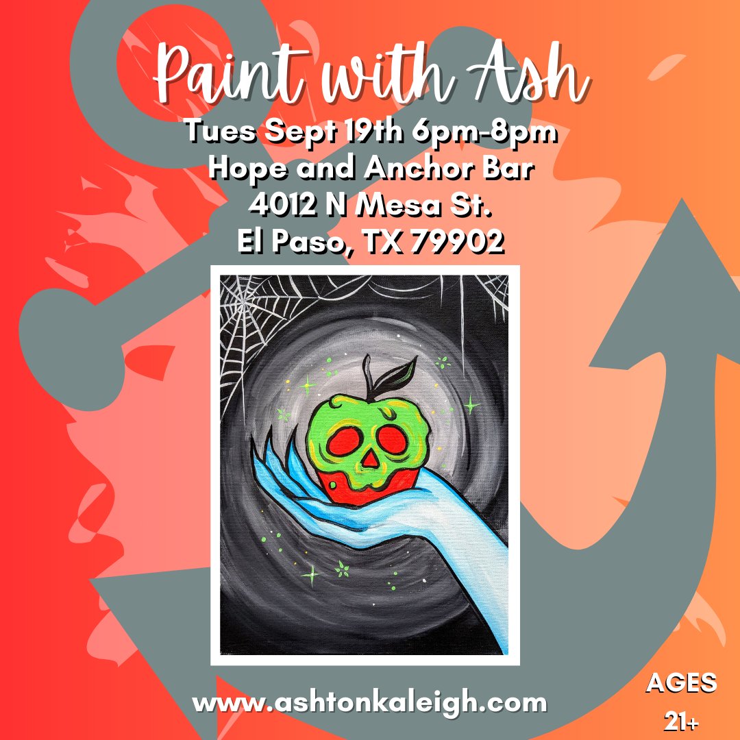 Paint With Ash at Hope and Anchor